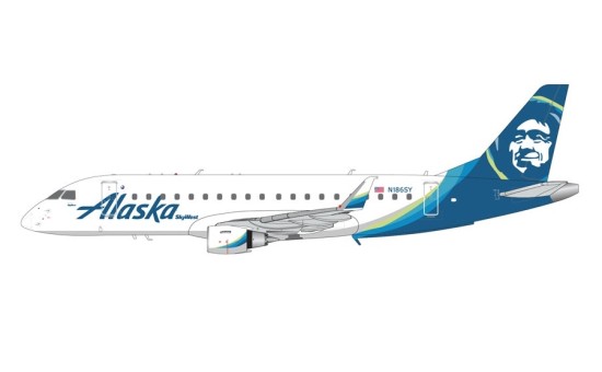 Alaska - Skywest Embraer E-170-200LR N186SY Gemini G2ASA1041 Scale 1:200