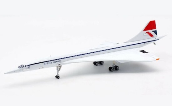 British Airways Concorde G-BOAA Negus livery blue line with collectors coin InFlight/ARD ARDBA21 scale 1:200