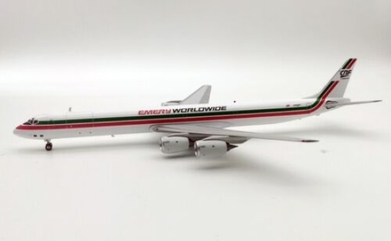Emery Worldwide McDonnell Douglas DC-8-73(F) N792FT With Stand IF873EB1222 Inflight 200 Scale 1:200 