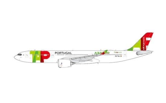 TAP Air Portugal Airbus A330-900neo CS-TUA "A330neo" title JCWings LH4TAP155 scale 1:400