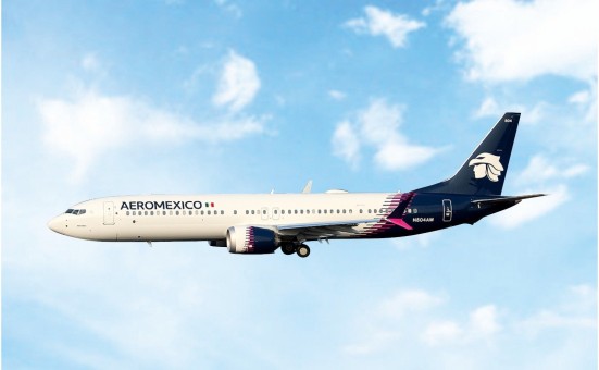 Aeromexico Boeing B737-9MAX Reg: N804AM PH412086 Phoenix Models 1:400