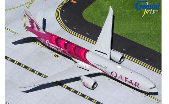 Qatar Airways Boeing 777-300ER A7-BEB “FIFA World Cup 2022” Gemini200 G2QTR972 scale 1:200