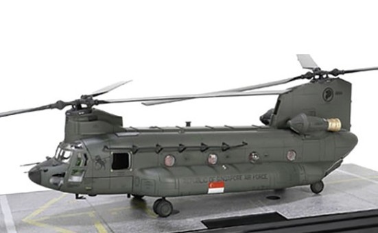 Republic of Singapore Chinook CH-47SD 127 Squadron Sembawang AFB Helicopter Force of Valor FV-821005D scale 1:72 