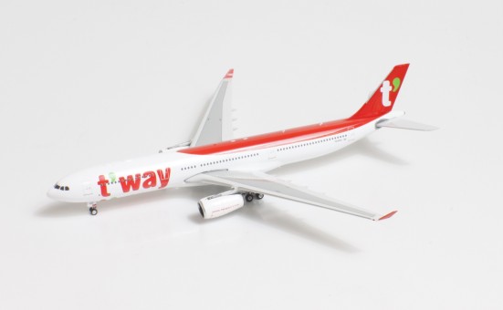 T’way Air Airbus A330-300 HL8501 Die-Cast Phoenix 11740 Scale 1:400