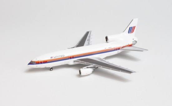 United Saul Bass Lockheed L-1011-500 TriStar N512PA by Lockness Models LM419548 scale 1:400 