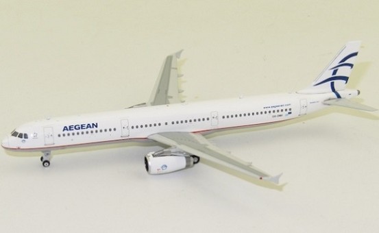 Aegean Airbus A321 SX-DNH Phoenix 11576 die-cast scale 1:400
