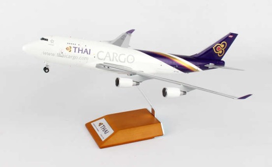 Thai Cargo Boeing 747-400BCF Reg# HS-TGH JC Wings With Stand JC2THA411 Scale 1:200