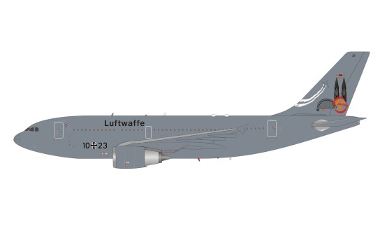 Luftwaffe Germany Air Force Airbus A310-304 10+23 "30 Jahre" 1023  with stand InFlight IF310GAF1023 scale 1:200