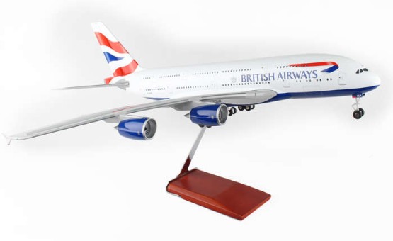 1:100 British Airways A380 W stand and Gears Skymarks SKR8504 1:100 Scale