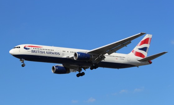 British Airways Boeing 767-300 G-BZHA JC wings JC4BAW086 scale 1:400 