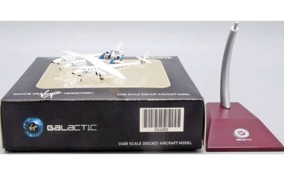 Virgin Galactic White Knight II N348MS new livery JCWings VG4VGX002 scale 1:400