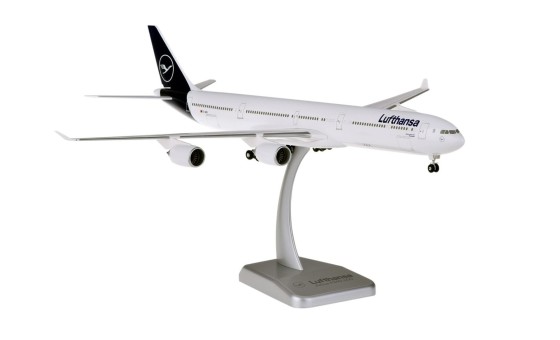 Lufthansa New Livery Airbus A340-600 D-AIHH w/Gears & Stand Hogan HGDLH005 scale 1:200