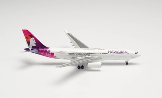Hawaiian Airlines Airbus A330-200 N361HA “Hoku Mau” 535557 scale 1:500  ezToys - Diecast Models and Collectibles