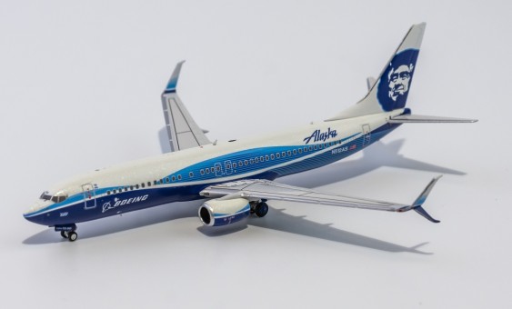 Alaska Spirit of Seattle Boeing 737-800 scimitar winglets N512AS die-cast NG Models 58095 scale 1:400