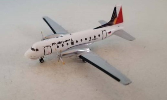 Philippines Hawker Siddeley HS-748 RP-C1024 Aeroclassics AC419676 die-cast scale 1:400