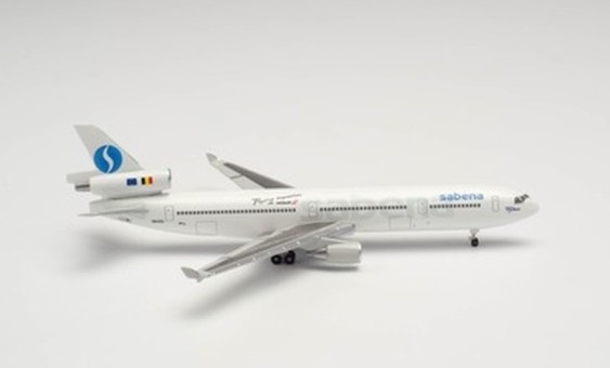  Sabena Cargo MD-11F OO-CTC die-cast Herpa Wings 535588 scale 1:500