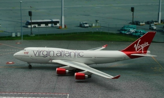 Virgin Atlantic B747-400 Registration G-VAST Phoenix Models 11204 Scale 1:400