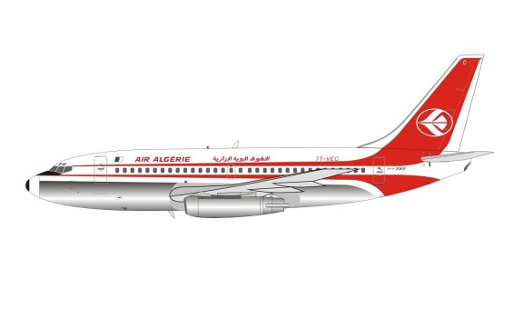 Air Algerie Boeing 737-200 7T-VEC with stand InFlight with stand IF732AH1120 scale 1:200 