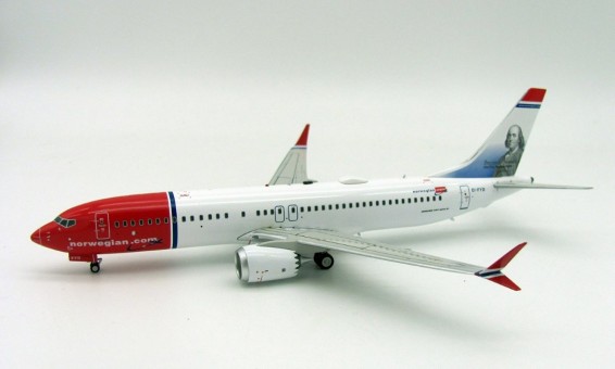Norwegian Air Shuttle Boeing 737-8 Max EI-FYD Inflight IF738MAXSK02 scale 1:200