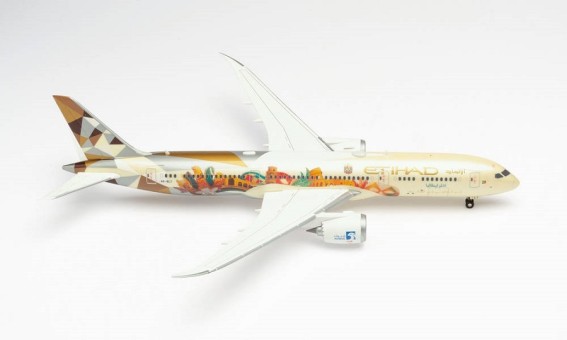 Etihad "Choose Italy" Boeing 787-9 A6-BLT Dreamliner Herpa 571364 scale 1:200