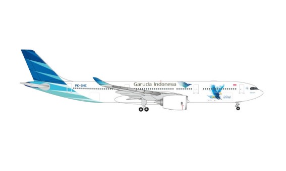 Garuda Indonesia Airbus A330-900neo PK-GHE "Great Travel" Herpa Wings die-cast 535021 scale 1:500