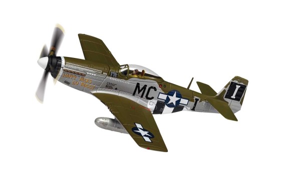 P-51D Mustang 44 13761 MCI Happy Jacks Go Buggy Capt Jack M Ilfrey 1944 Corgi CG27705 Scale 1:72