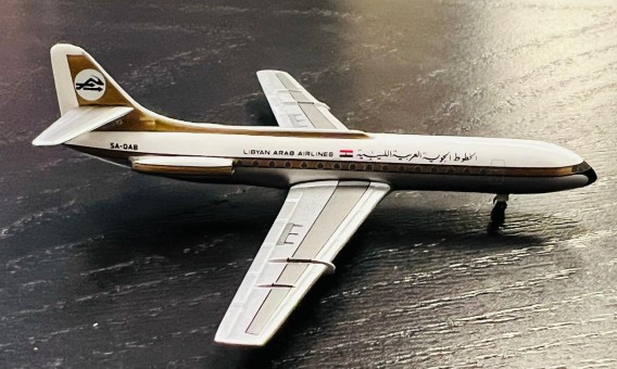 Libyan Arab Airlines Caravelle SE-210 Reg: SA-DAB AC411430 Aero Classics 1:400