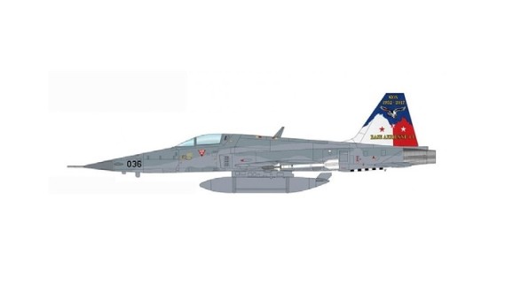 F-5E Tiger II Fliegerstaffel 19 Sion Air Base Closure 2017 Hobby Master HA3362 scale 1:72