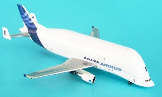 Beluga #1 Airbus A300-600ST F-GTSA W/Stand Hogan HG8171 Scale 1:500 