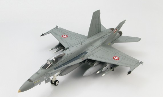 Swiss Air Force F/A-18C Hornet regular livery with decals for 3 aircraft Hobby Master HA3532b scale 1:72