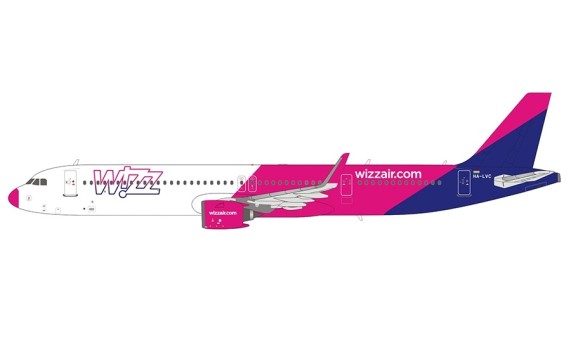 Wizz Air Airbus A321neo HA-LVC NG die-cast NG Models 13012 scale 1:400