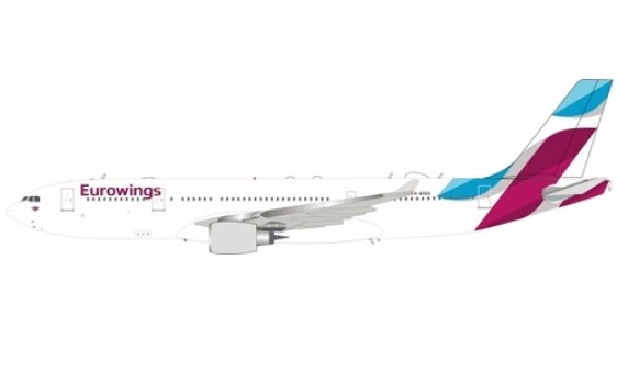Eurowings Airbus A330-200 D-AXGD Stand Jfox JF-A330-007 scale 1:200