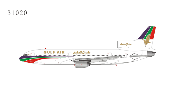 Gulf Air Lockheed L-1011-100 Tristar A4O-TY die-cast NG Models 31020 scale 1:400