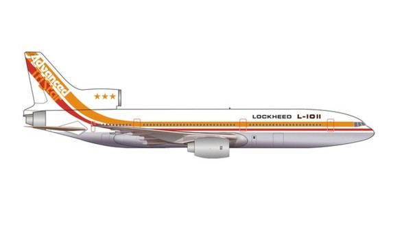 Lockheed House L-1011-1 TriStar N1011 TriStar 50th Anniversary Herpa Wings 535571 scale 1:500