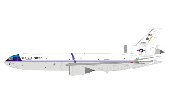 USAF McDonnell Douglas KC-10A Extender (DC-10) 83-0076 The Spirit of 76 IFKC10USAF0719 scale 1:200