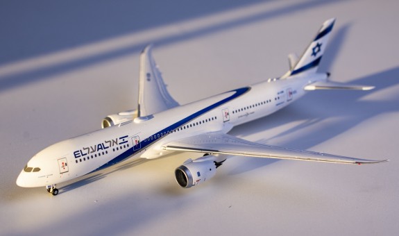 EL AL Boeing 787-9 4X-EDB אל על NGModel 55026 die cast scale 1:400