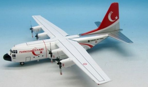 Turkish Air Force Stars C-130 Lockheed Martin Reg# 73-0991 InFlight IF1300816 Scale 1:200