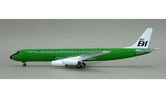Braniff International Airways McDonnell Douglas DC-8-62 "N1807," (Panagra Green).  InFlight 1:200 