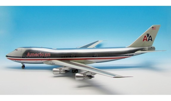 American Airliner 747-100  Polished IF7410213AP InFlight Scale 1:200 