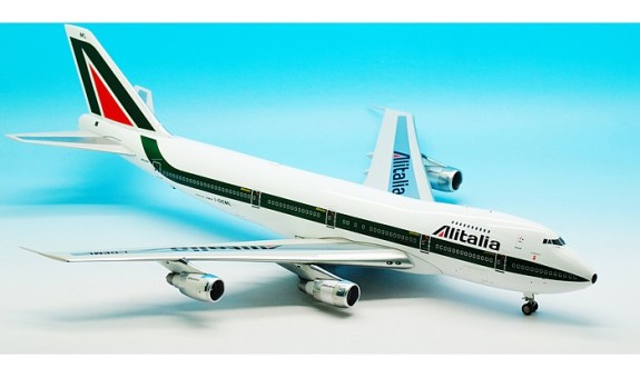 Alitalia Boeing 747-200 Reg# I-DEML With Stand InFlight Diecast IF7421116 Scale 1:200