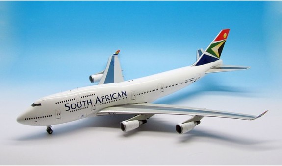 South African Airways Boeing 747-400 Reg# ZS-SBS InFlight 1:200  IF7440513