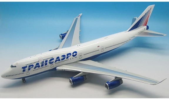 Transaero 747-400 Reg# VP-BVR ТРАНСАЭРО Die-Cast InFlight IF744UN003 1:200