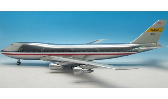 Limited NASA Boeing 747 N905NA American Colors Polished w/ Stand InFlight IF747NASA001P Scale 1:200