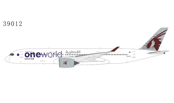 Qatar Airways Airbus A350-900 A7-ALZ white One World livery NG Models 39012 NG Model scale 1400