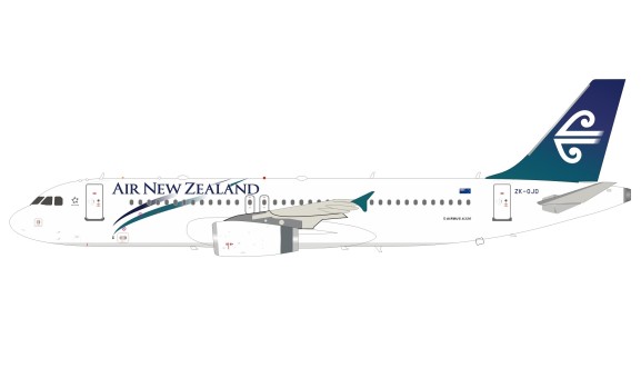 Air New Zealand Airbus A320-232 ZK-OJD stand InFlight IF320NZ0220 scale 1:200