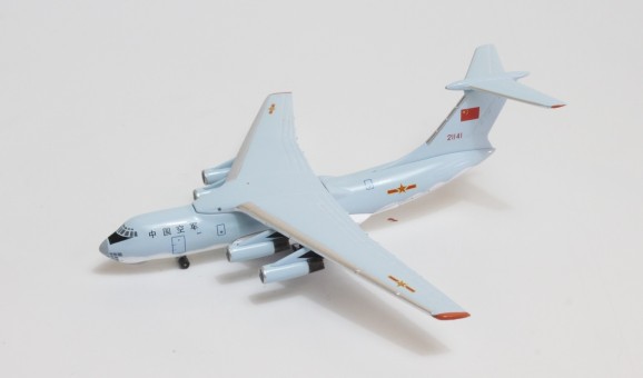 China Air Force Il-76 Ilyushin 21141 AeroClassics EzToys AC419766 1-400 scale