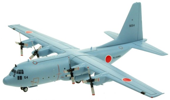 Japan Navy Lockheed C-130R Hercules (L-382) Reg# 9054  With Stand InFlight  IF1300517 Scale 1:200 