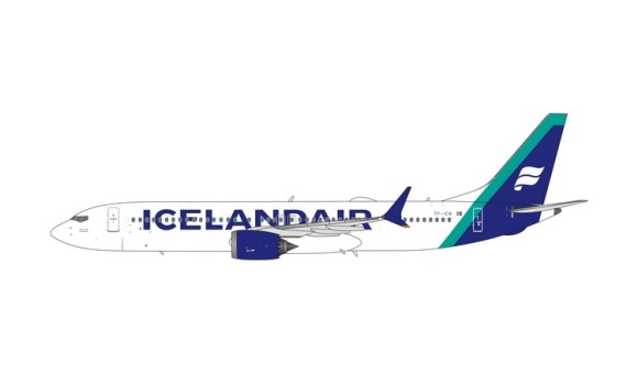Icelandair (Green)  Boeing B737-9max TF-ICB Phoenix 11789 die-cast scale 1:400