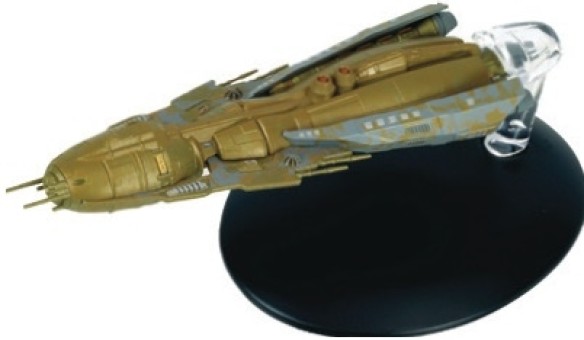 Hirogen Holoship Star Trek Universe die-cast model Eagle Moss EM-ST0119