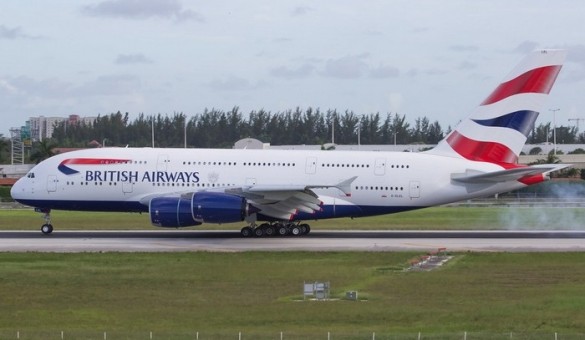 British Airways Airbus A380-800 G-XLEL Phoenix 04353 die-cast scale 1400